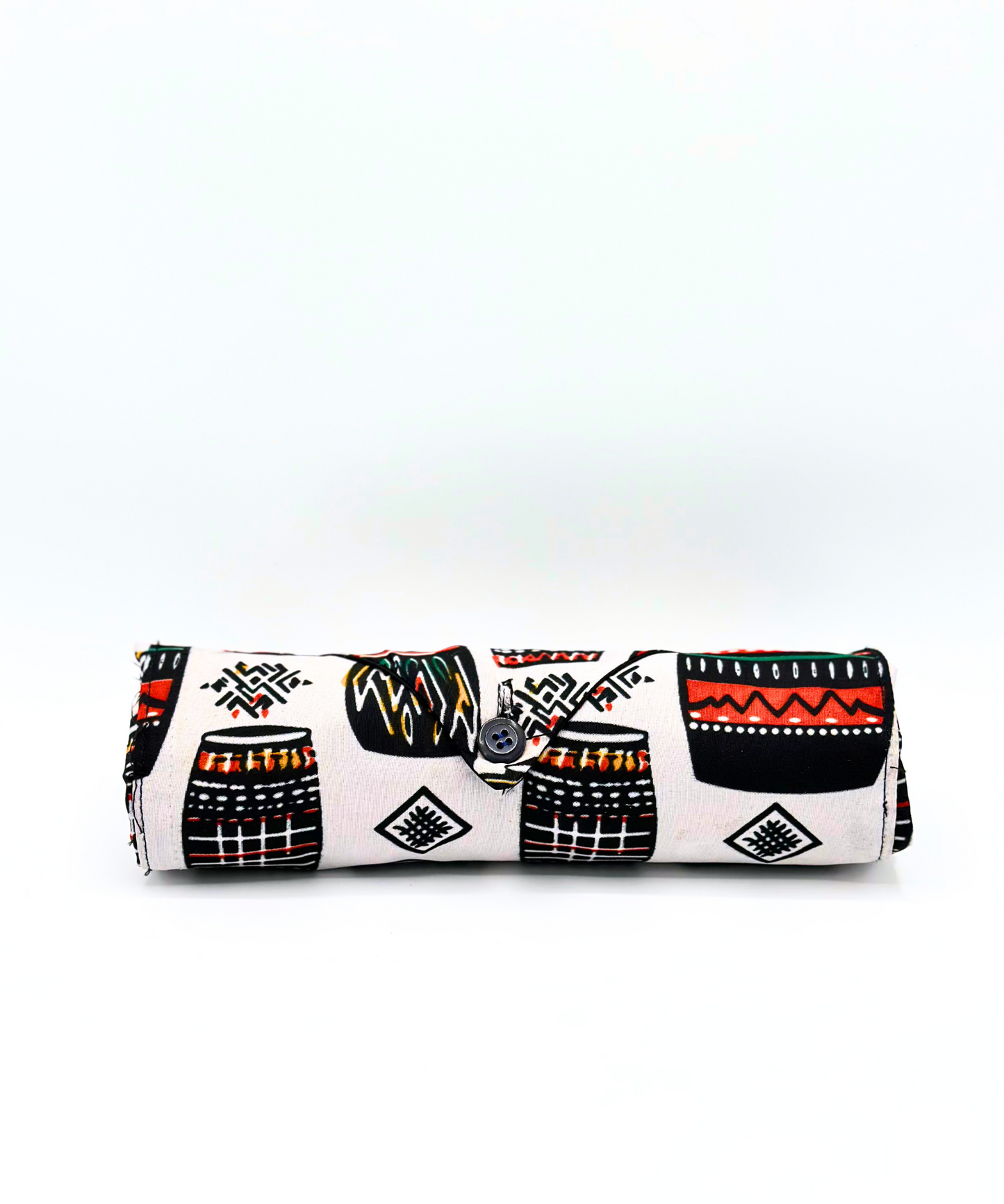 Chitenje-Stoffbeutel – einrollbar